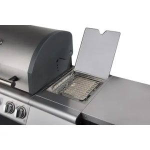 Barbecue Buschbeck Venedig avec Cheminée Aluminium dimensions 110 x 65 x 197 cm poids 360 kg - Imagen 3