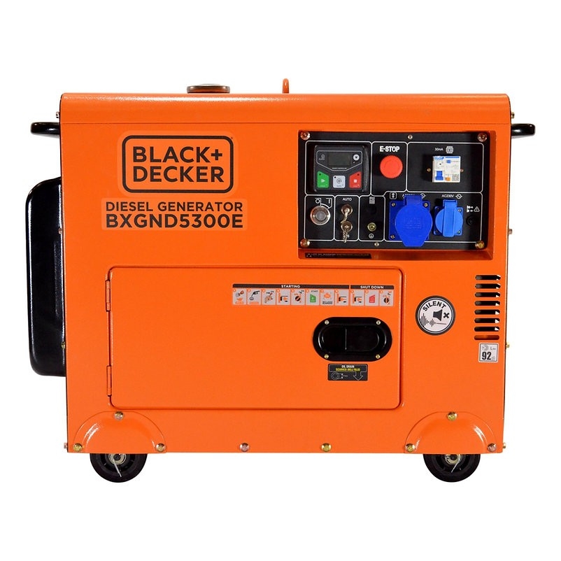 2009 Black & Decker Générateur diesel-électrique 5000w - Imagen 1