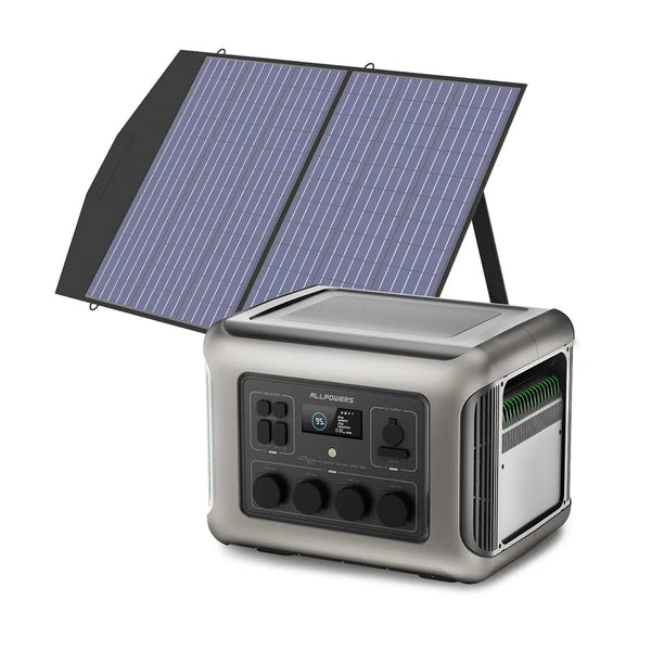 230 ALLPOWERS 2500W Generateur Portable Electrique, Générateur électrique Portable Solaire - Imagen 1
