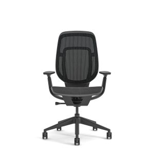 Chaise ergonomique en maille durable Steelcase Karman Aktion Black – Bild 3