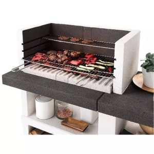 EASY GARDEN BY PALAZZETTI Barbecue fixe charbon avec plan de travail – Bild 4