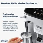Kaffeevollautomat De’Longhi ECAM292.33.SB Magnifica Evo Silber und Schwarz – Bild 4