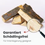 Kaminholz Buche kammergetrocknet | 1 RM ( Scheitlänge 25 cm ) – Bild 4