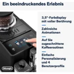 Kaffeevollautomat De’Longhi EXAM440.55.B Rivelia Milk Schwarz – Image 6