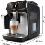 Philips Machine à expresso entièrement automatique 5500 Series–20 boissons chaudes et glacées, Carafe LatteGo facile à nettoyer, SilentBrew 40% Plus - Imagen 2