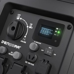 DENQBAR Groupe électrogène Inverter 3800 W générateur portable DQ-3800 avec onduleur - Afbeelding 4