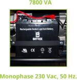 Générateur électrique essence monophasé Tecnoware 7800VA FGE7800E - Afbeelding 2