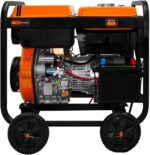 T-Mech Générateur diesel 5Kva à Cadre ouvert 10CV Triphasé 230/400V – Bild 5