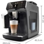 Philips Machine à expresso entièrement automatique 5500 Series–20 boissons chaudes et glacées, Carafe LatteGo facile à nettoyer, SilentBrew 40% Plus - Imagen 3