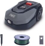 Robot tondeuse connecté 400m2 Scheppach RoboCut L500 avec station de recharge
