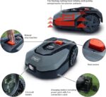 Robot tondeuse connecté 400m2 Scheppach RoboCut L500 avec station de recharge – Bild 2