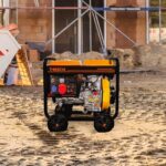 T-Mech Générateur diesel 5Kva à Cadre ouvert 10CV Triphasé 230/400V – Bild 2