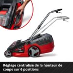 Tondeuse à gazon sans fil GE-CM 43 Li M Kit Power X-Change 36 V EINHELL 3413130 avec 2 batteries 4,0 Ah et chargeurs – Image 7
