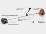 Echo SRM-410U X-Series Professional Brushcutter – Image 2
