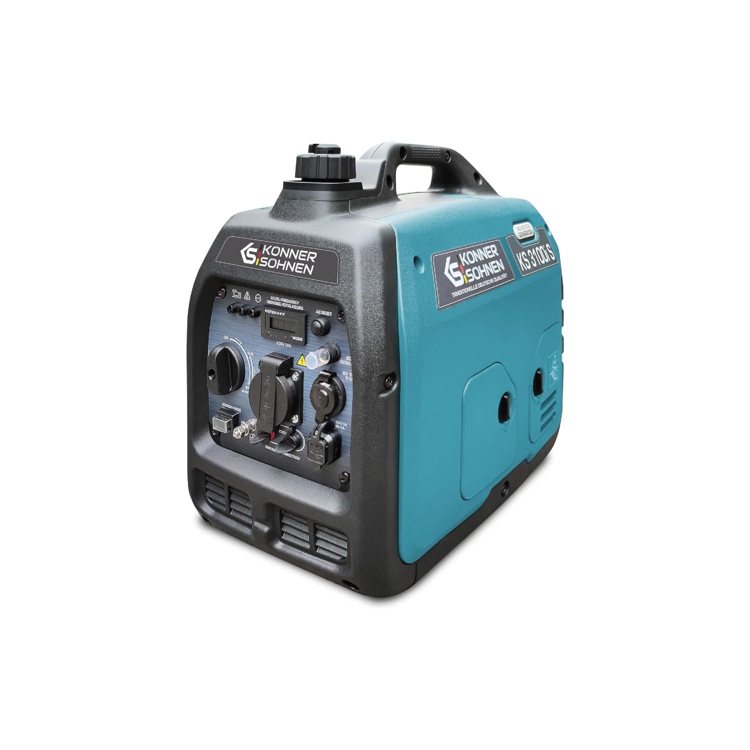 Groupe-Electrogene-3100W-1 (1) Générateur inverseur 3100W GPL/Essence avec Mode Eco et ports USB - Afbeelding 1