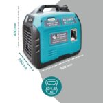 Générateur inverseur 3100W GPL/Essence avec Mode Eco et ports USB - Afbeelding 2