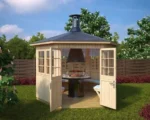 Pavillon de jardin bois « Festival » 6m² | 21mm – Bild 2