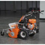 Tondo-débroussailleuse sur roues à 36 fléaux largeur 70cm, moteur thermique 302cc à démarrage électrique – Bild 4