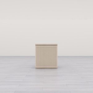 Comptoir de réception Crius Timber sur mesure, 1 200 x 600 x 1 120 mm – Bild 7