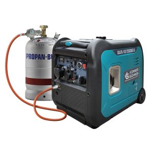 Könner & Söhnen Générateur à essence-gaz de type inverter 5500w