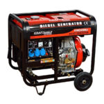 Générateur Groupe éléctrogène Diesel 6500W 12/230V