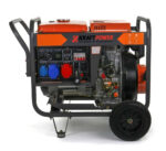 Groupe électrogène diesel 10 KVA DUALPOWER 380v/220v mobile