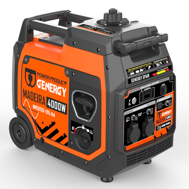 media (37) Groupe électrogéne inverter silencieux Genergy Madeira 4KW – Image 1