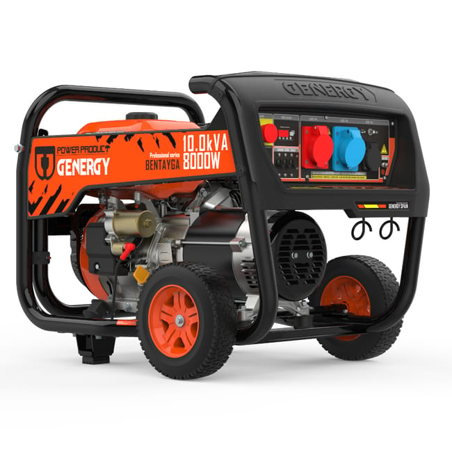 media (53) Genergy Générateur électrique triphasé à démarrage automatique avec moteur à essence de 8000 W Bentayga Genergy - Image 1