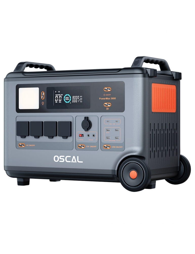 oscal-powermax-3600-stazione-di Centrale électrique portative Oscal Powemax3600 3600Wh – Bild 1