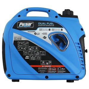 Pulsar 2.200/1.800 Watt dual-fuel draagbare invertergenerator, CARB-conform, USB-uitgang - Image 3