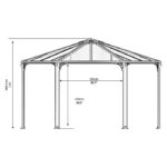 Palram – Canopia Pérgola Mónaco - Image 2