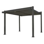 Pérgola aluminio naterial persea gris antracita 320x360 cm – Image 3