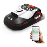 DCK KDRM107 Robot tondeuse avec câble périphérique jusqu'à 1 000 m² – Détection d'obstacles LiDAR – Schéma de tonte systématique - Imagen 2