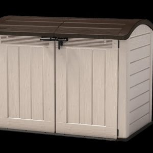 Cobertizo de exterior SIO Ultra - 177x113x134 cm y 2000L - Marrón