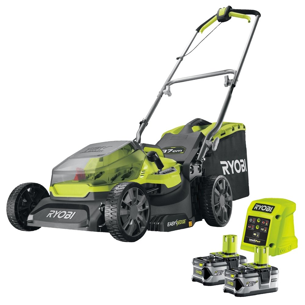 271 Ryobi 5133004798 RY18LM37A-240 Cortacésped 18V 37cm + batterijen - Afbeelding 1