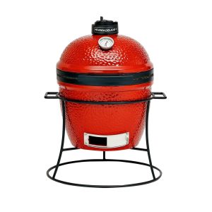 Kamado Joe Jr. 13,5 inch houtskoolbarbecue in Blaze Red