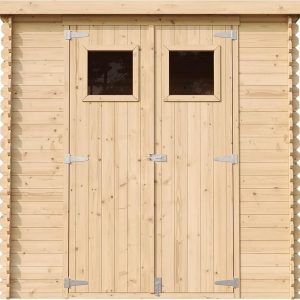 Timbela Casa de almacenamiento jardín 142x204x200 cm/2.22 m2