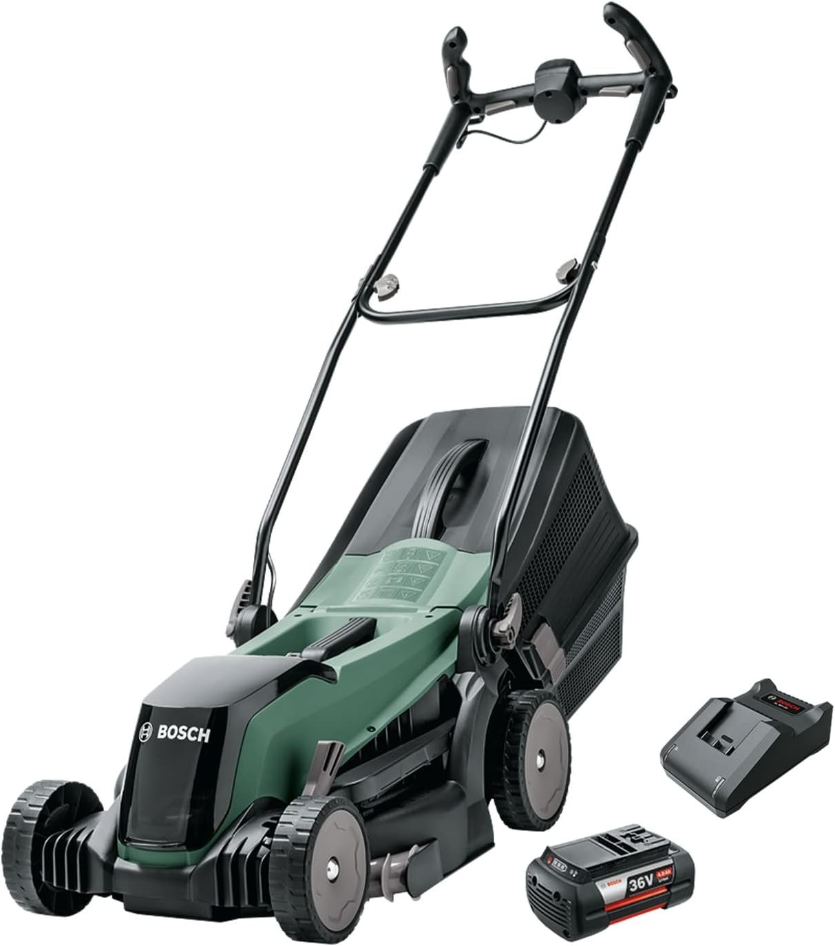 3567b69e-b41c-4312-8f09-6fa560d03d52 Bosch Garden 06008B9B00 EasyRotak 36-550 36-Volt 4.0 Ah Lithium-Ion Accu Grasmaaier – Image 1