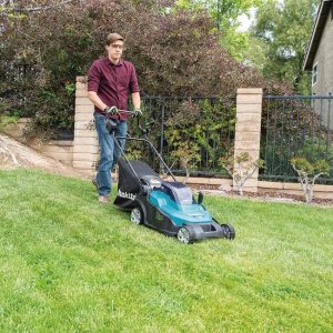 Makita Dlm432Ct2 36V accu grasmaaier, 43 cm snijbreedte, 30 m looptijd – Bild 3