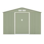 HATTORO S300 gereedschapsschuur tuinhuis schuur 15 m³ groen - Image 2