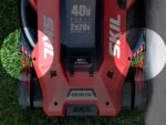 SKIL GM1E0140BA 43cm snoerloze grasmaaier, 2 x 20V, borstelloos, inclusief 2 x 4,0Ah accu's en oplader – Image 9
