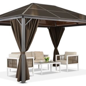 Pérgola Sunfun Milos con laterales