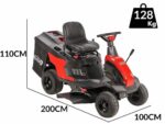 GeoTech-Pro RM 75-660 CSM – Mini-zitmaaier – 66 cm maaibreedte – Elektrische start - Imagen 4