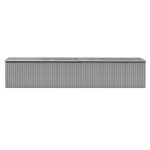 Cobertizo de jardín acero galvanizado gris 257x990x181 cm Vidaxl – Bild 2