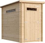 Timbela Casa de almacenamiento jardín 144x239x198 cm/2.63m2