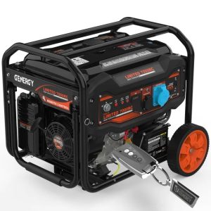 Genergy Limited 7000 RC benzinegenerator – 7000 W maximaal uitgangsvermogen