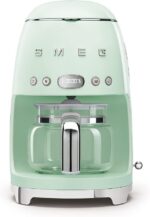 Smeg 50's Retro DCF02PGUK Filterkoffiezetapparaat met timer - Pastelgroen