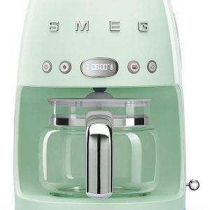 Smeg 50's Retro DCF02PGUK Filterkoffiezetapparaat met timer - Pastelgroen