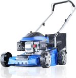 Hyundai 16" / 40cm 79cc benzine grasmaaier, 25-75mm maait, 45L grasopvangbak