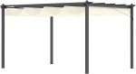 Outsunny Cenador Pérgola de Jardín 3x4 m con Toldo en Poliéster - Image 8